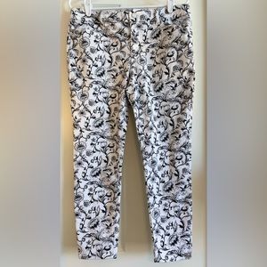 White House Black Market Crop Jeans Size 8